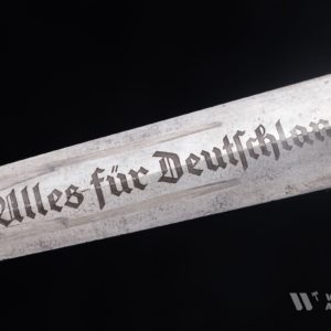 SA Service Dagger (Transitional type) [Jacobs & Co] Stamp - M7/18 