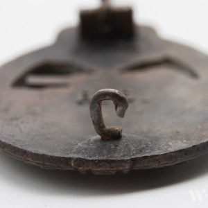 Panzer Badge in bronze [Rudolf Souval]     