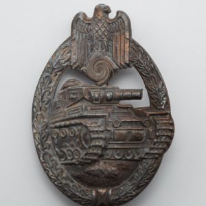 Panzer Badge in bronze [Rudolf Souval]     