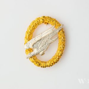 Paratrooper Badge    Post-war production (1957 pattern)