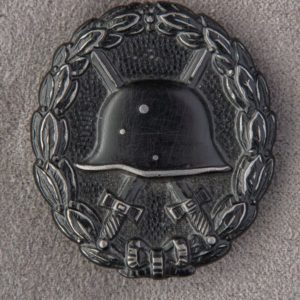 Wound Badge 1918 in black [Funcke & Brüninghaus] Counter-relief