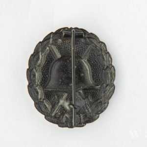 Wound Badge 1918 in black [Funcke & Brüninghaus] Counter-relief