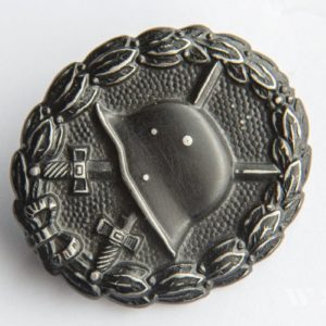 Wound Badge 1918 in black [Funcke & Brüninghaus] Counter-relief