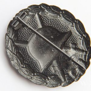 Wound Badge 1918 in black [Funcke & Brüninghaus] Counter-relief