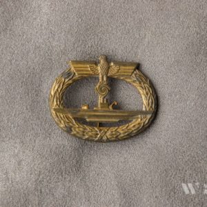 U-Boat War Badge [Rudolf Karneth] Zinc