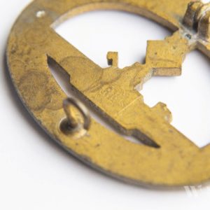U-Boat War Badge [Rudolf Karneth] Zinc