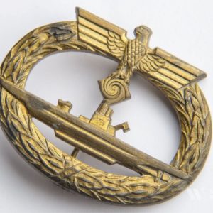 U-Boat War Badge [Rudolf Karneth] Zinc