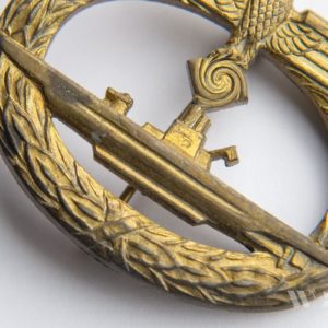 U-Boat War Badge [Rudolf Karneth] Zinc