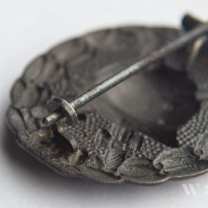 Wound Badge 1918 in black Counter-relief