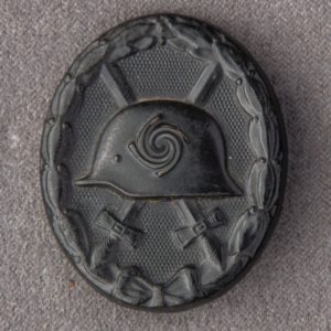 Wound Badge 1939 (second type) in black [Werner Redo] Counter-relief
