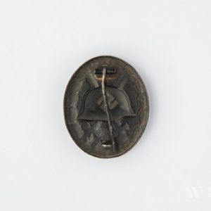 Wound Badge 1939 (second type) in black [Werner Redo] Counter-relief