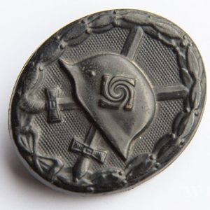 Wound Badge 1939 (second type) in black [Werner Redo] Counter-relief