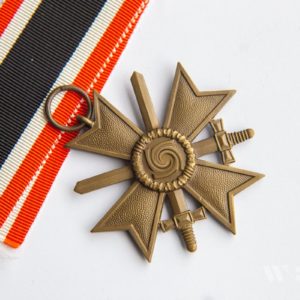 War Merit Cross 2nd Class with swords   Mint Original wrapping paper and packaging