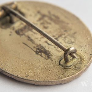 Wound Badge 1939 (second type) in silver [Carl Wild] Solid