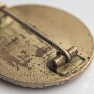 Wound Badge 1939 (second type) in silver [Carl Wild] Solid