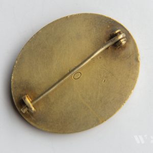 Wound Badge 1939 (second type) in gold [Hauptmünzamt] Solid
