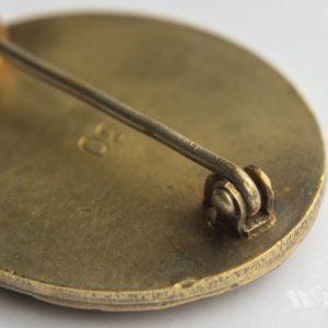 Wound Badge 1939 (second type) in gold [Hauptmünzamt] Solid