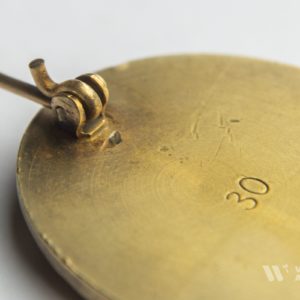 Wound Badge 1939 (second type) in gold [Hauptmünzamt] Solid