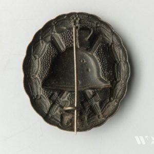 Wound Badge 1918 in black Counter-relief