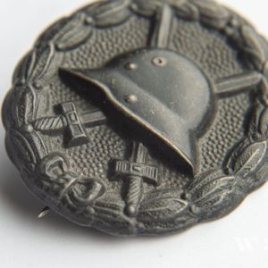 Wound Badge 1918 in black Counter-relief