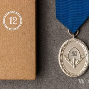 12-Year Long Service Award in the RAD   Original case