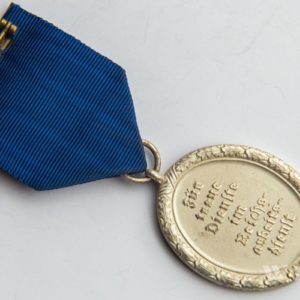 12-Year Long Service Award in the RAD   Original case