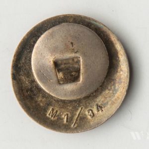 NSDAP Party Badge [Karl Wurster] RZM code: М 1/34 Buttonhole attachment
