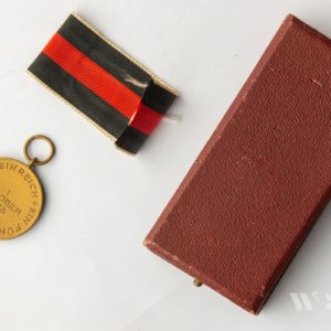 Sudetenland Medal  Original case 