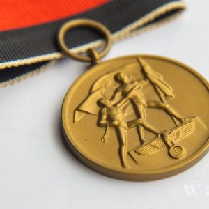 Sudetenland Medal  Original case 