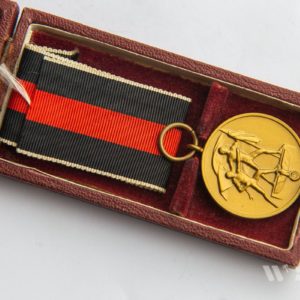 Sudetenland Medal  Original case 