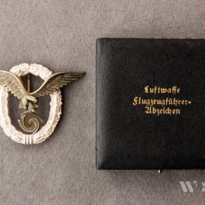 Aviator Badge  [Gebrüder Wegerhof]  Original case