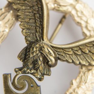 Aviator Badge  [Gebrüder Wegerhof]  Original case