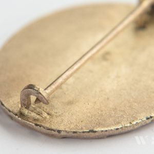 Wound Badge 1939 (second type) in silver Solid Zinc