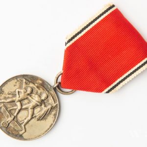 Anschluss Medal  Original case 
