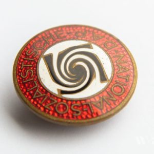 NSDAP Party Badge [Richard Simm & Sohn] RZM code: М 1/137 Buttonhole attachment