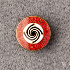 NSDAP Party Badge [Richard Simm & Sohn] RZM code: М 1/137 Buttonhole attachment