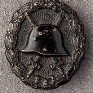Wound Badge 1918 in black Counter-relief