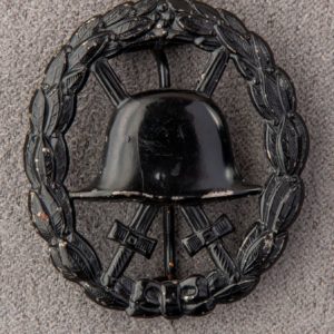 Wound Badge 1918 (cut-out version) in black