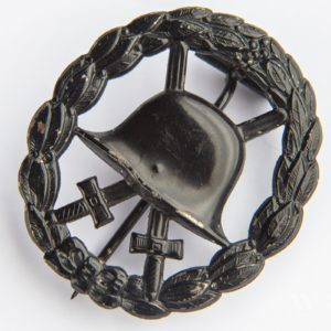 Wound Badge 1918 (cut-out version) in black