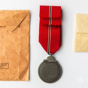 Medal for the Winter Campaign in the East 1941/42 [Moritz Hausch AG] Stamp - 127 Original packaging