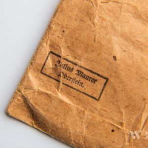 Medal for the Winter Campaign in the East 1941/42 [Moritz Hausch AG] Stamp - 127 Original packaging