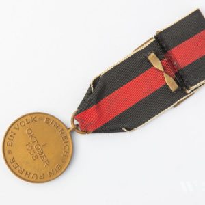 Sudetenland Medal with 'Prager Burg' ('Prague Castle') bar  
