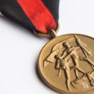 Sudetenland Medal with 'Prager Burg' ('Prague Castle') bar  