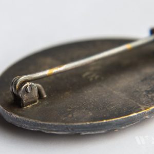 Wound Badge 1939 (second type) in silver [Hauptmünzamt] Solid Buntmetall