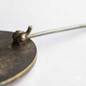 Wound Badge 1939 (second type) in silver [Hauptmünzamt] Solid Buntmetall