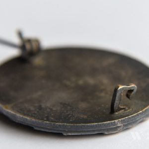 Wound Badge 1939 (second type) in silver [Hauptmünzamt] Solid Buntmetall