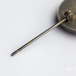 Wound Badge 1939 (second type) in silver [Hauptmünzamt] Solid Buntmetall