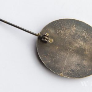 Wound Badge 1939 (second type) in silver [Hauptmünzamt] Solid Buntmetall