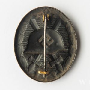 Wound Badge 1939 (second type) in black Counter-relief