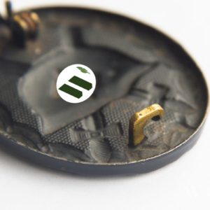 Wound Badge 1939 (second type) in black Counter-relief